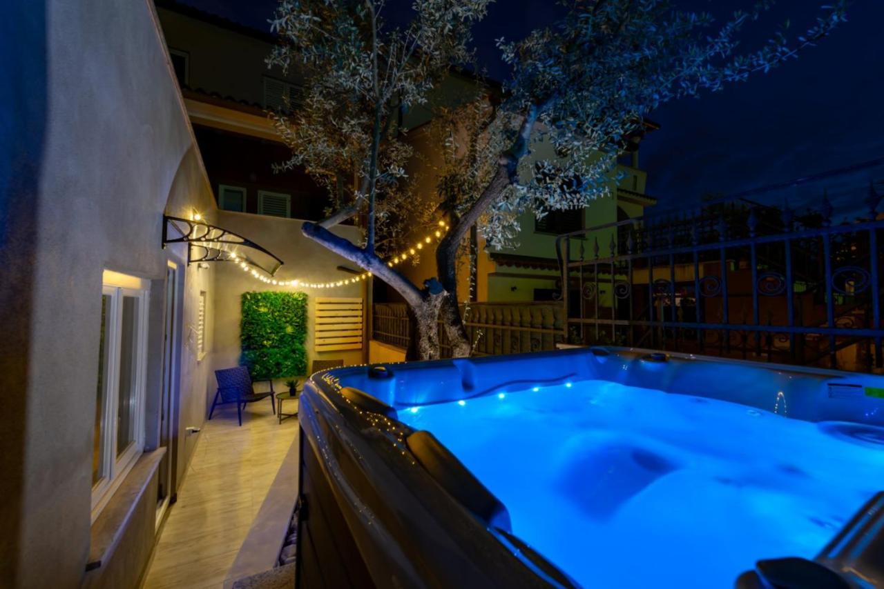 Studio Apartment Mare With Private Garden And Jacuzzi Vinkuran Eksteriør billede